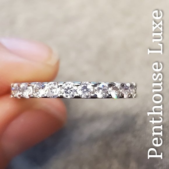 FINAL RESTOCK!! Beautiful Full Circle Zircon Band Ring - Picture 5 of 6